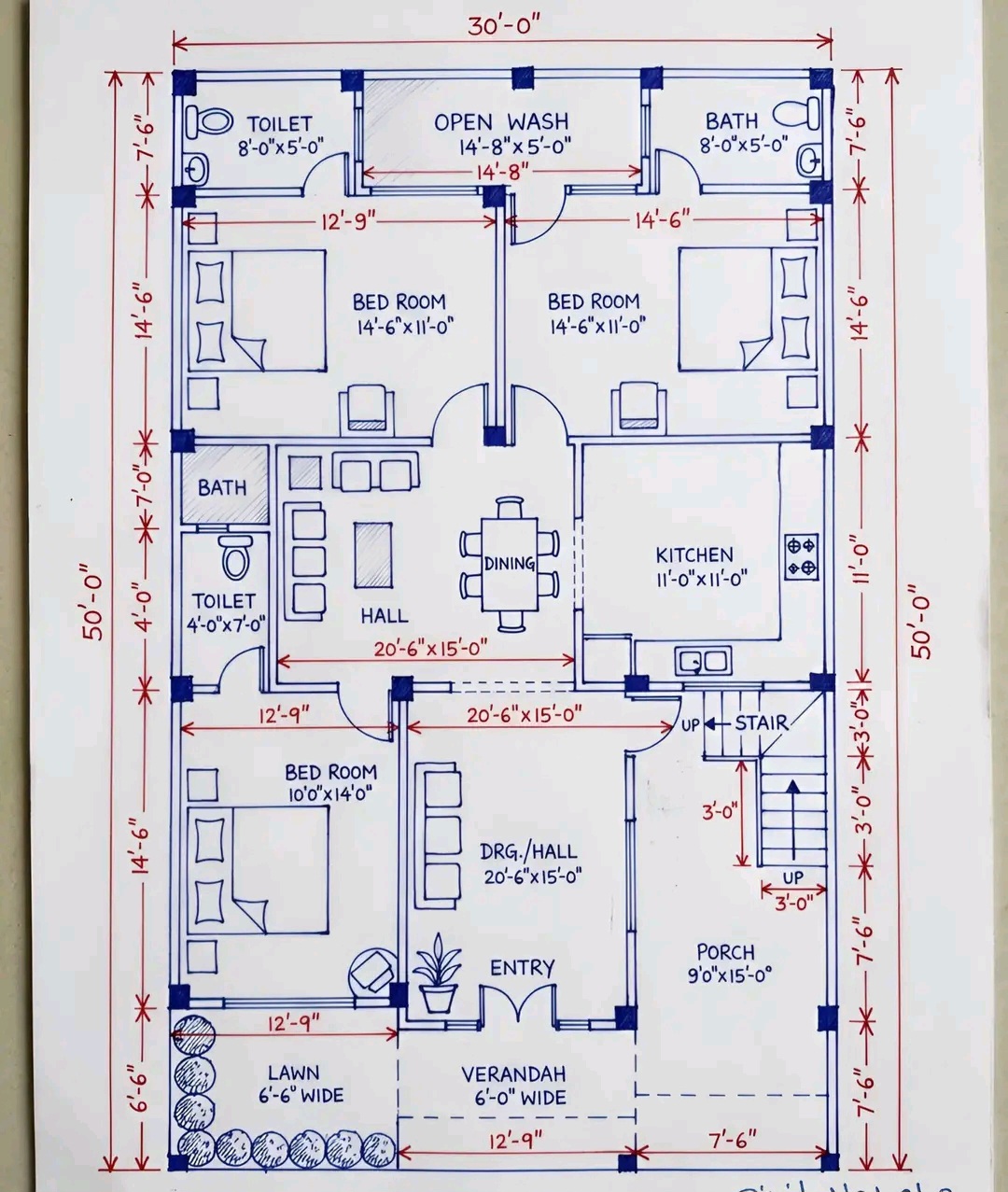 Plan de maison