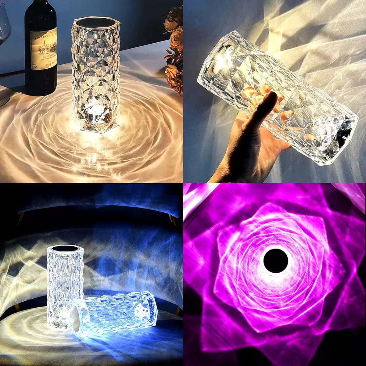 Lampe diamant led