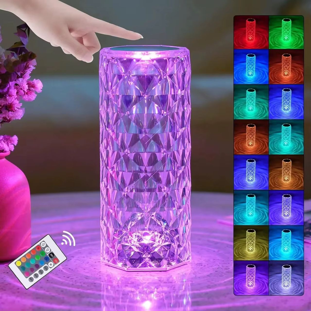 Lampe diamant led