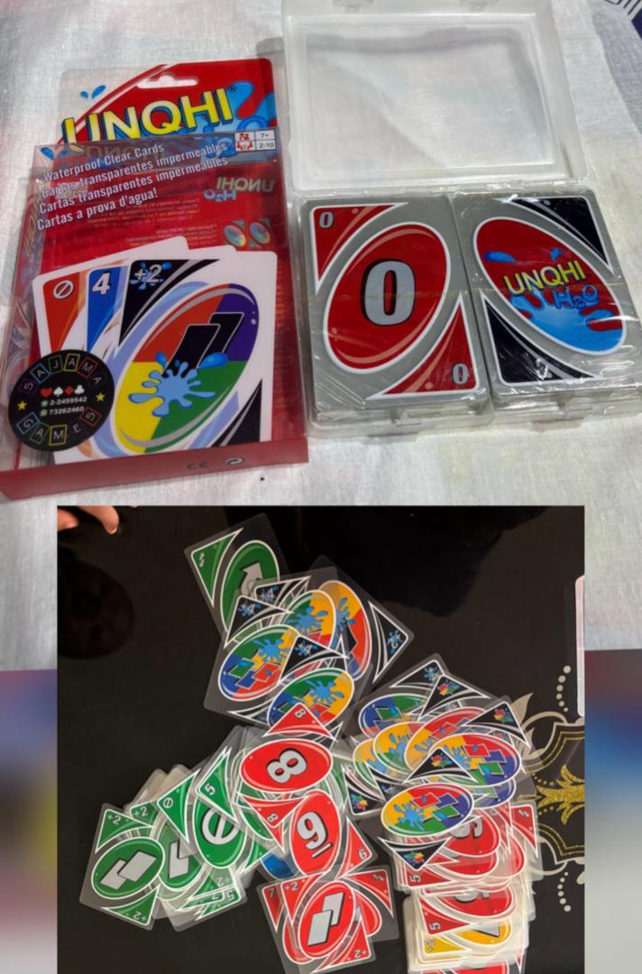 Carte Uno dispo tous façon uno plastic uno allwild uno no Mercy