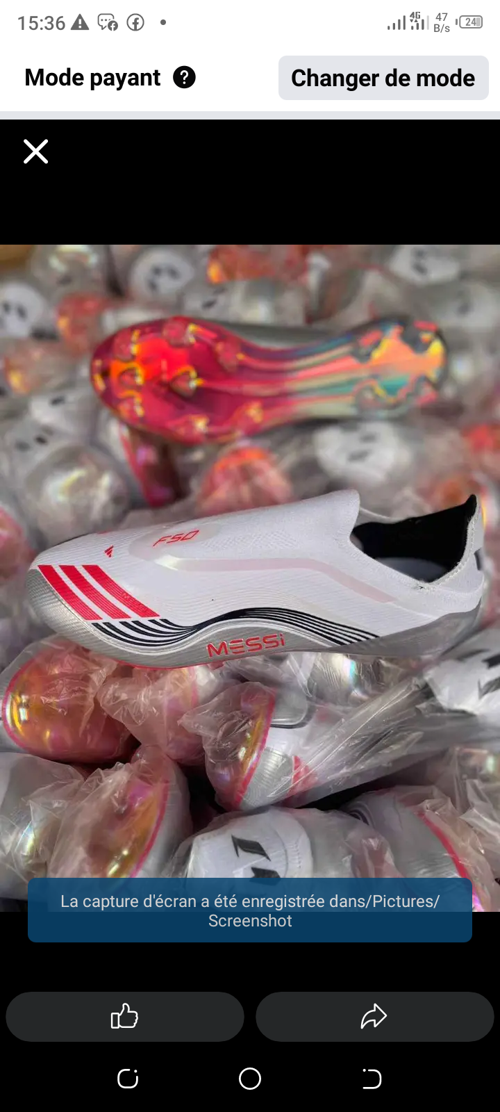 Training et crampons