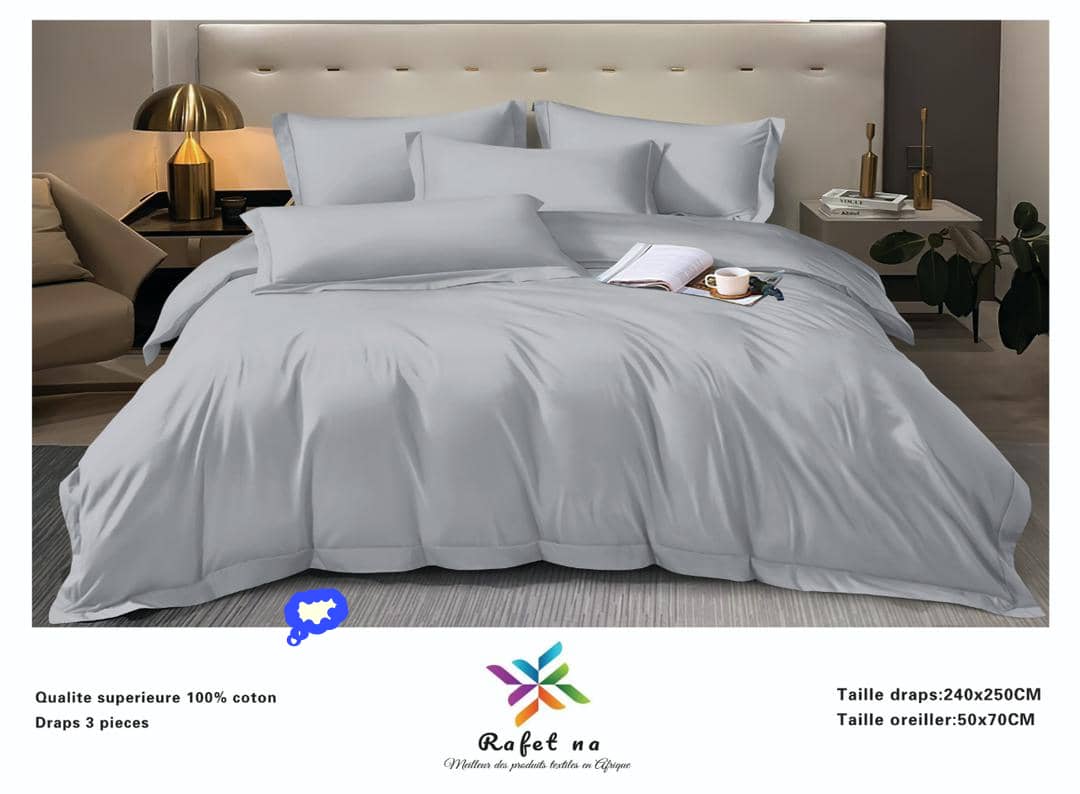 Ensemble draps pour lits