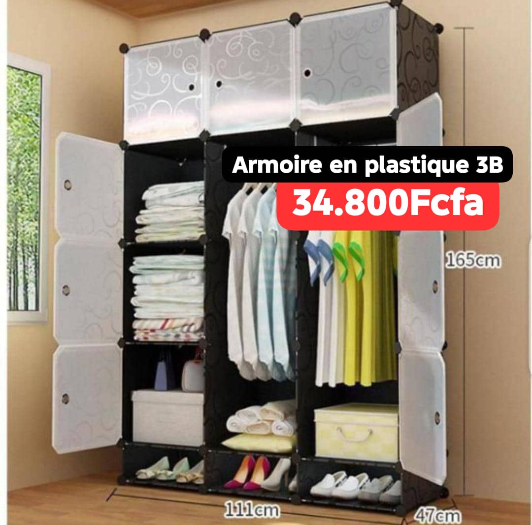 Armoire en plastique