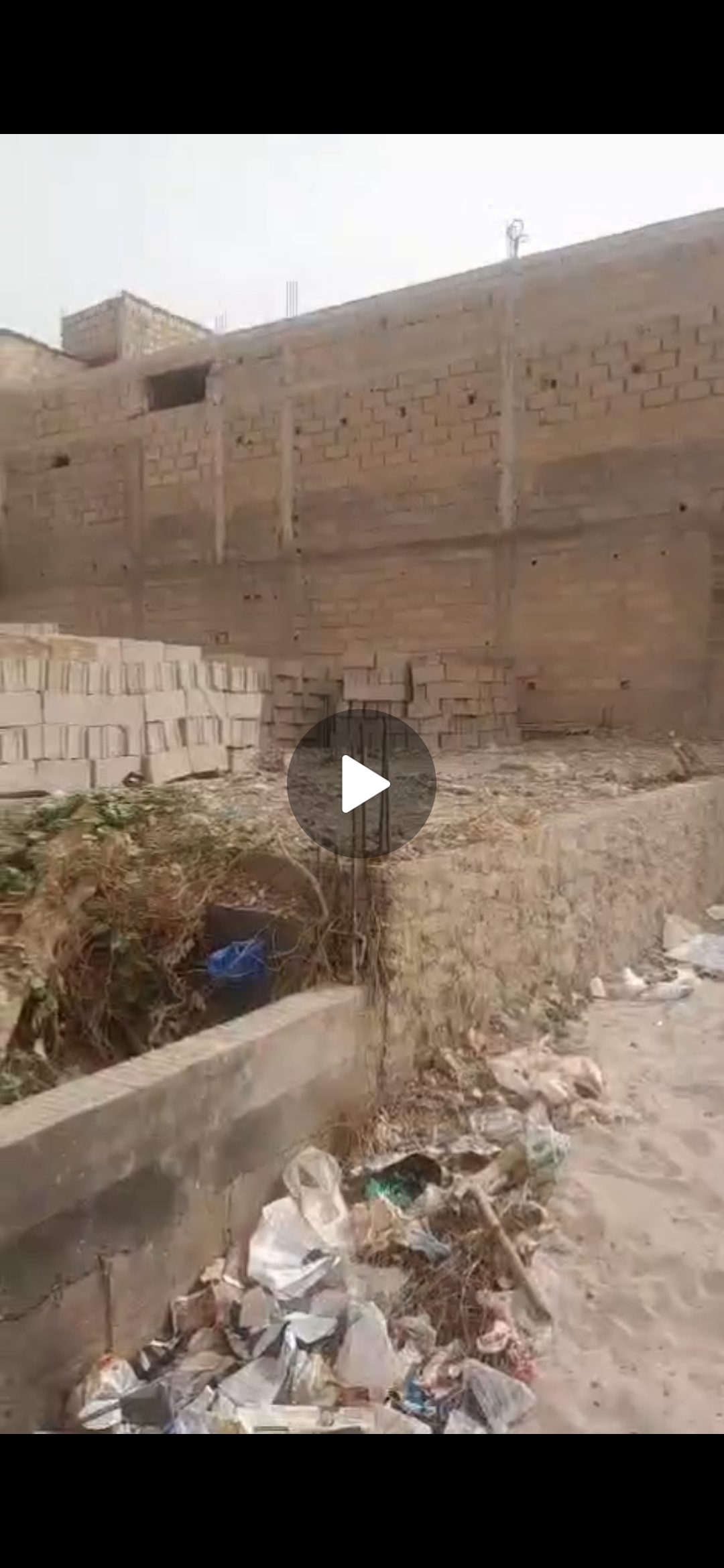 Terrain 150 m² avec Fondation R+2 à Vendre à Kounoune 2