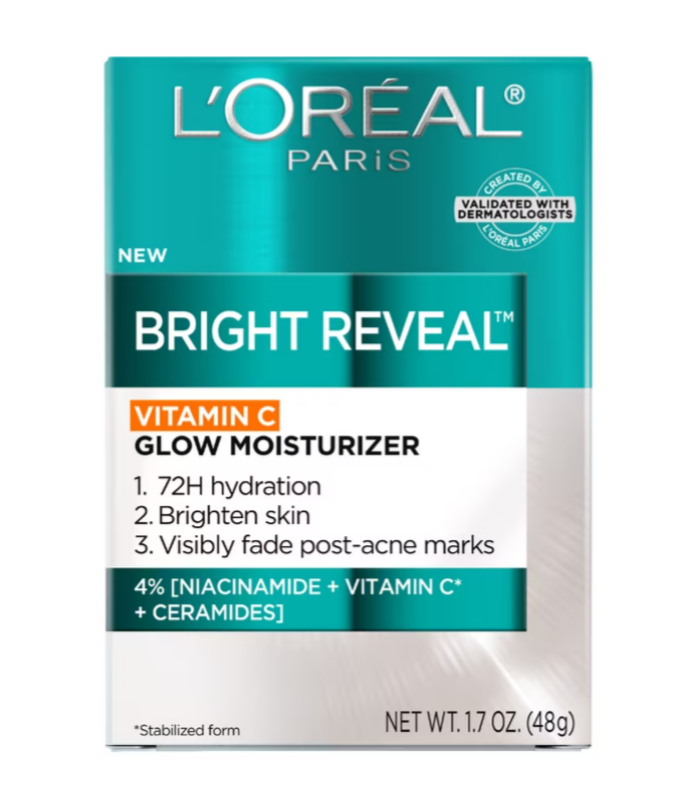 Crème hydratante éclat Vitamine C L’Oréal Paris Bright Reveal
