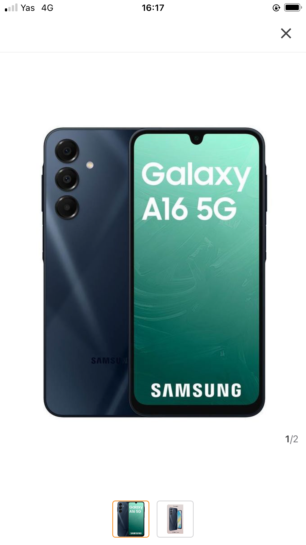 Samsung Galaxy  A16 5G – Smartphone Performant, Grande Batterie & Écran Large
