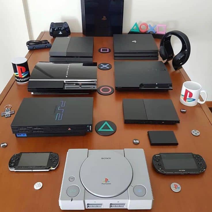 PS2. PS3. PS4