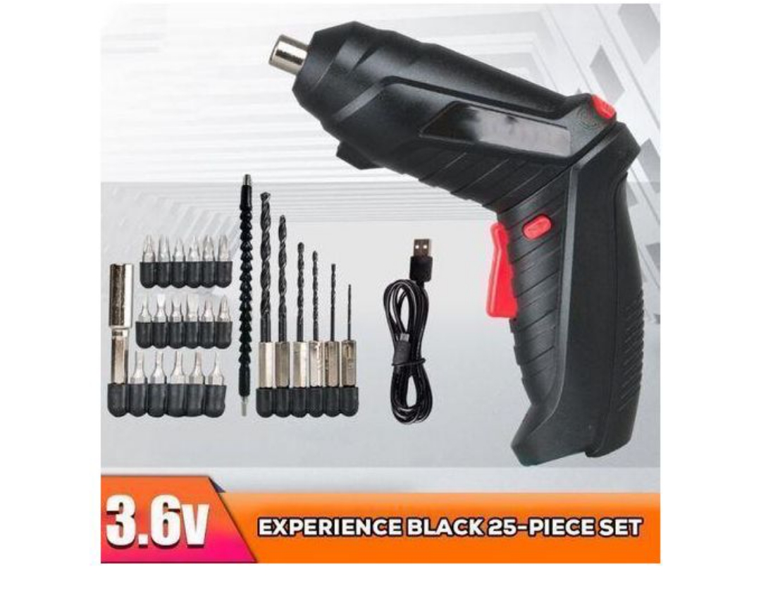Boite a mini tournevis et perceuse électrique