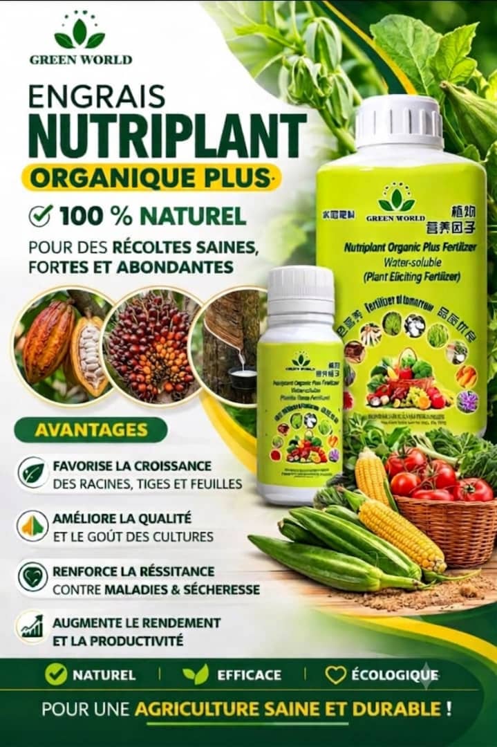 Engrais Organique Plus Fertilizer Hydrosoluble