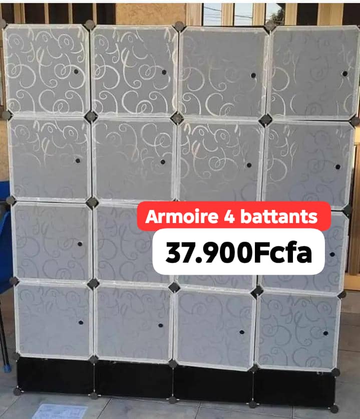 Armoire en plastique
