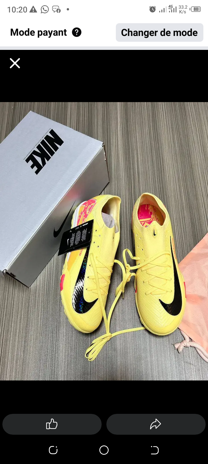 Training et crampons