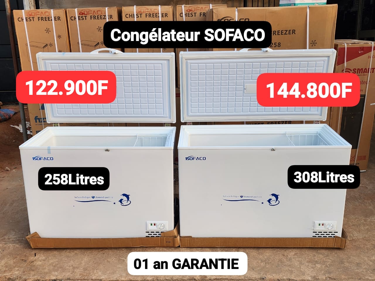 Réfrigérateur, congélateur, etc...