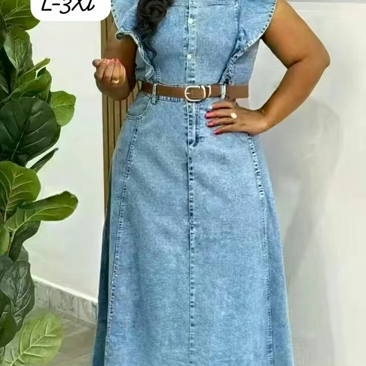 Robe en jean longue à vendre à Lomé