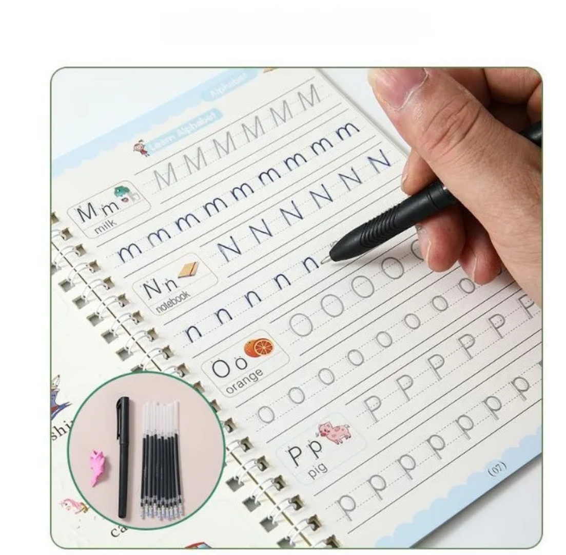 Cahier d’Écriture Enfant  Apprentissage des Lettres & Écriture Guidée