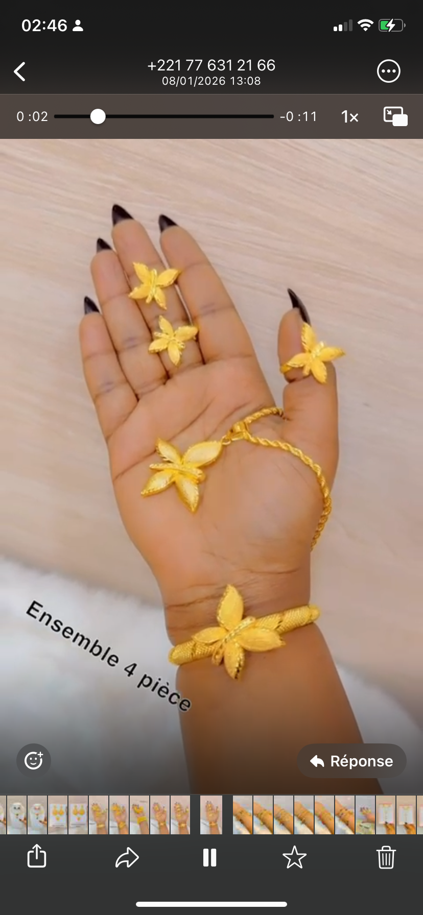 Bijoux femme à vendre à Dakar