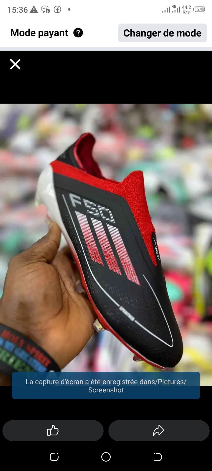 Training et crampons