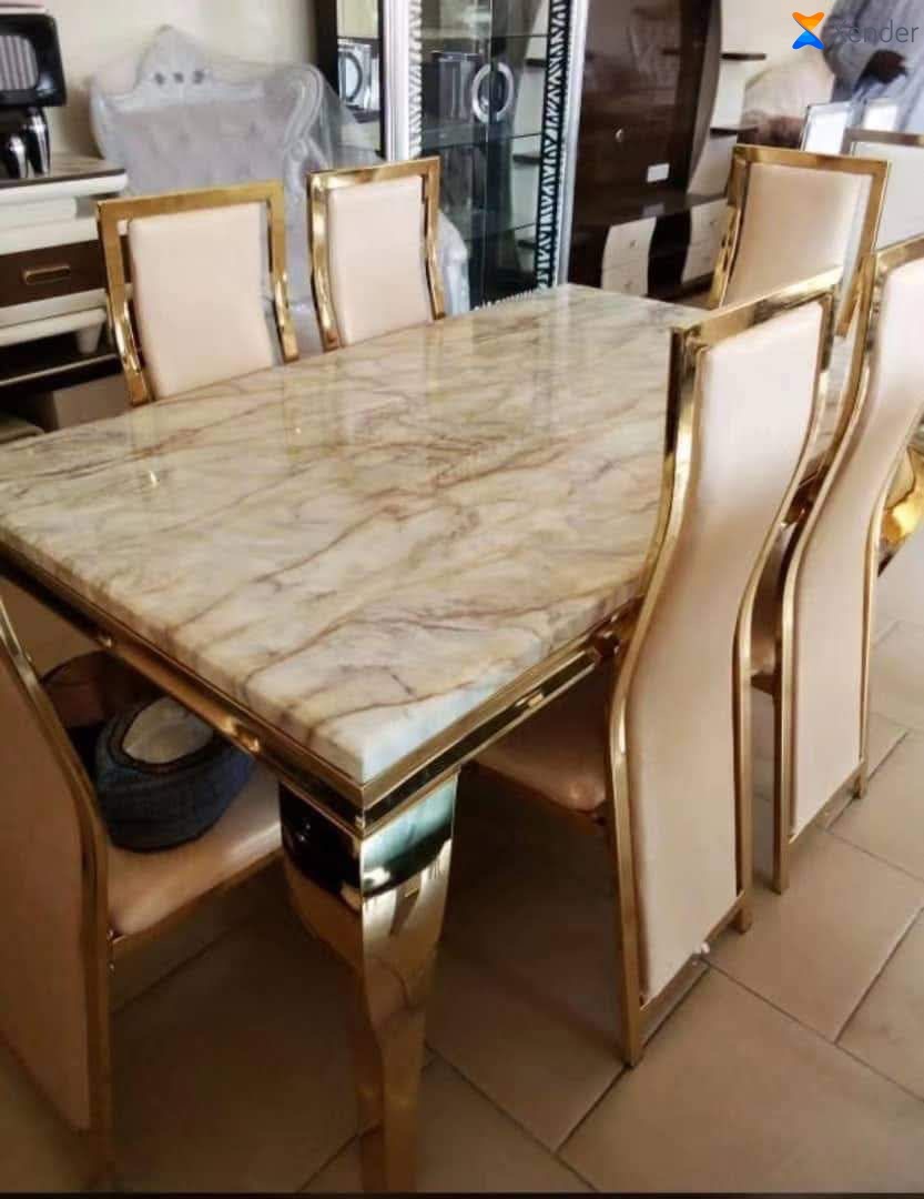Table à Manger avec 6 Chaises