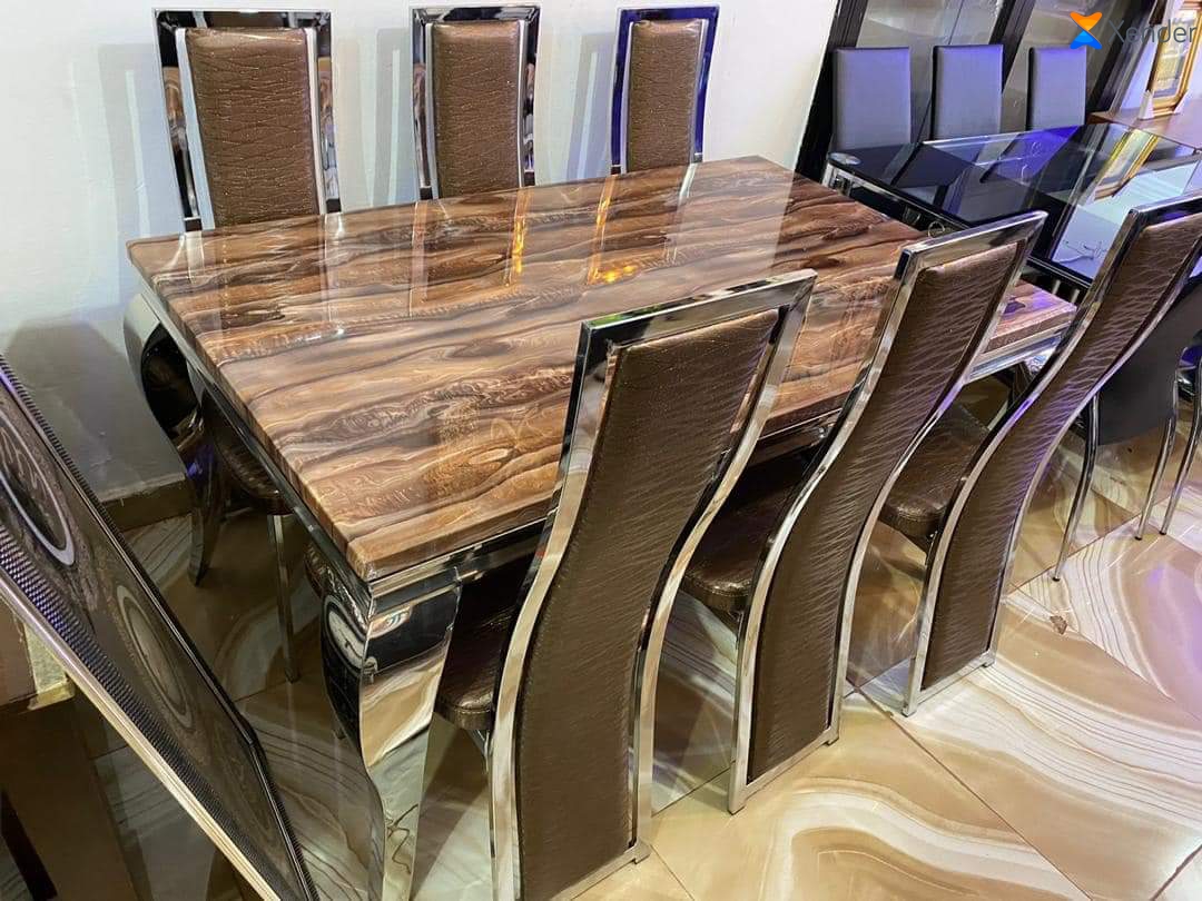 Table à Manger avec 6 Chaises