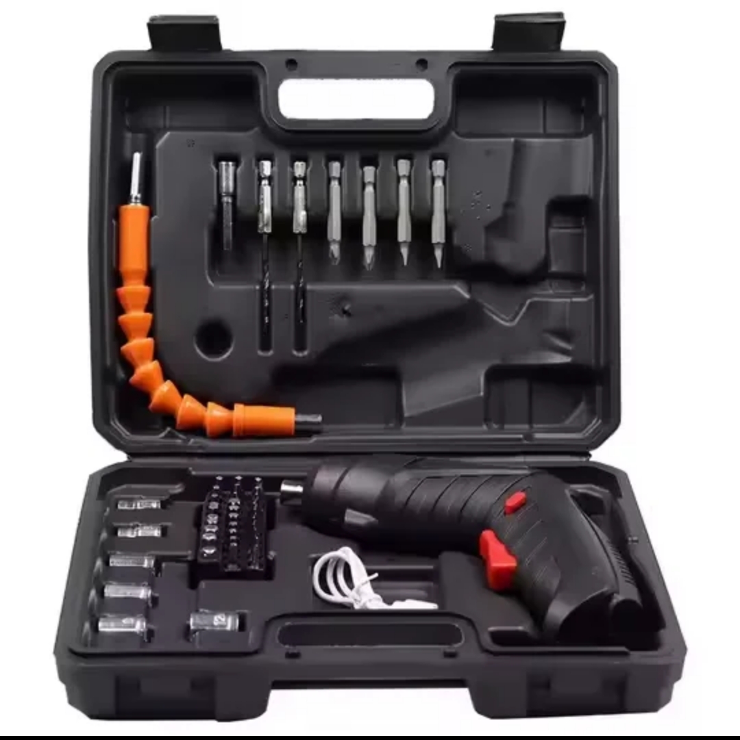 Boite a mini tournevis et perceuse électrique