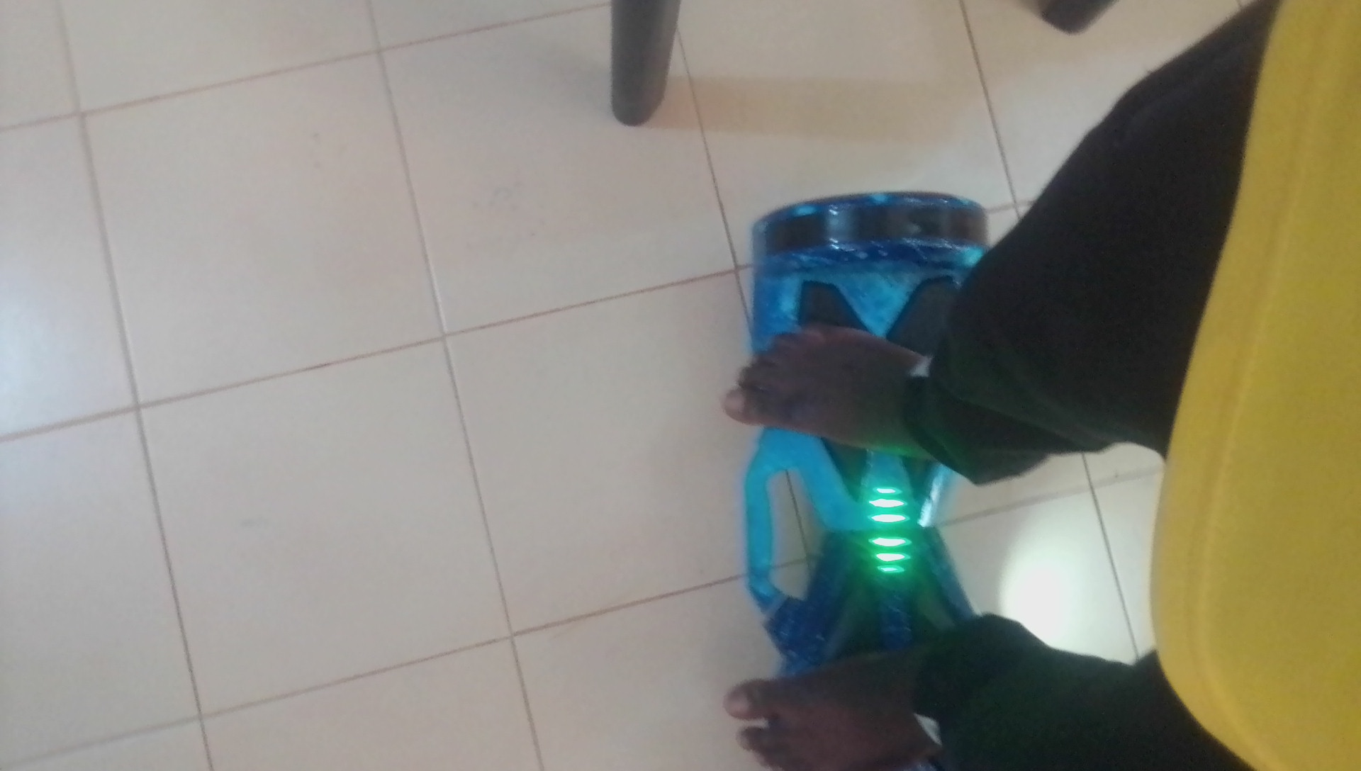 Hoverboard Bluetooth LED Bleu