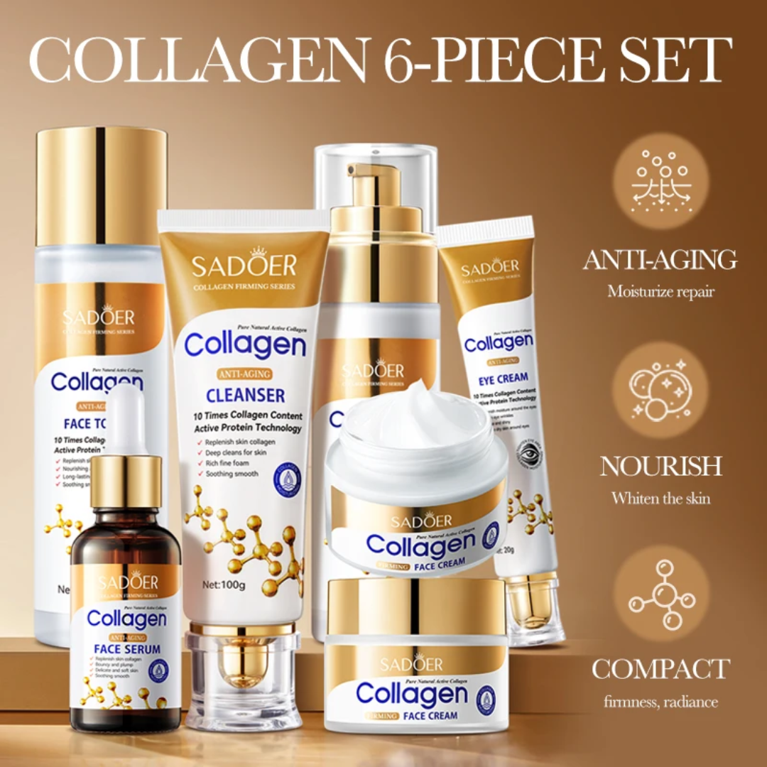 SADOER Collagen Firming & Radiance – Coffret Soin Visage Complet – À vendre à Dakar