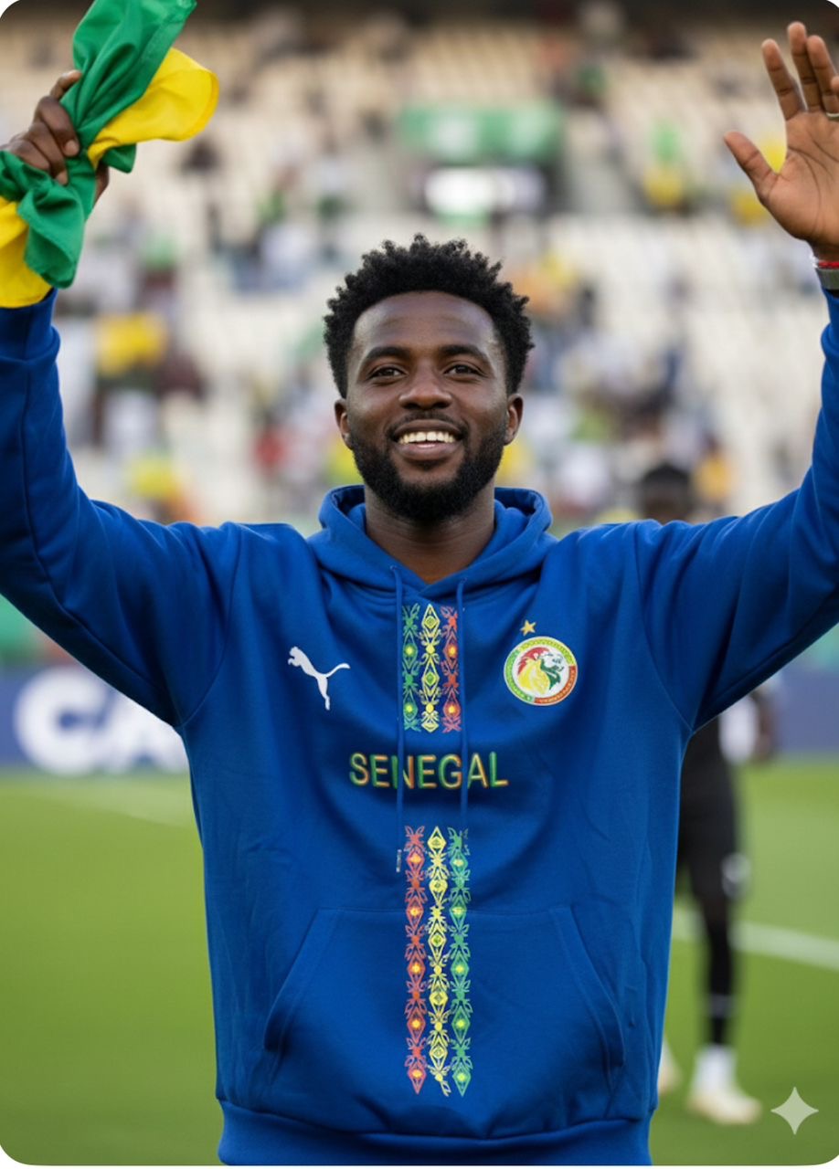 Pull à capuchon tendance au Sénégal