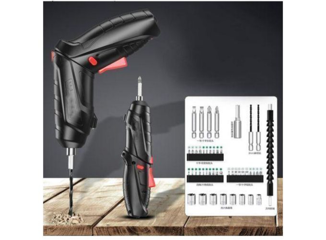 Boite a mini tournevis et perceuse électrique
