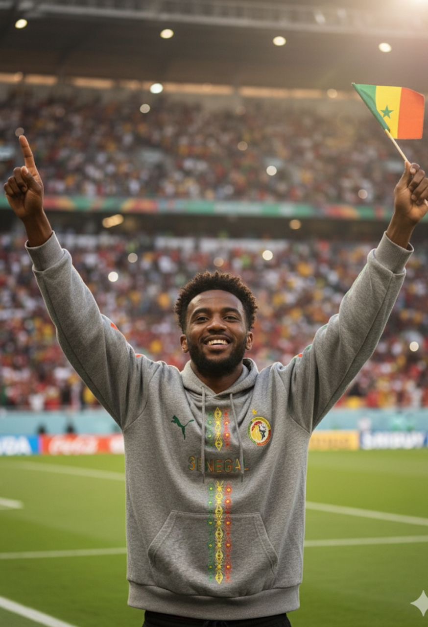 Pull à capuchon tendance au Sénégal