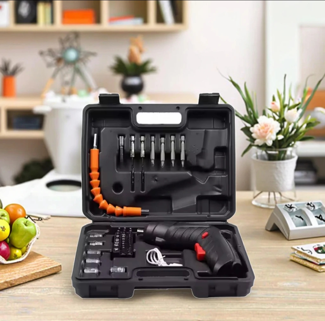 Boite a mini tournevis et perceuse électrique