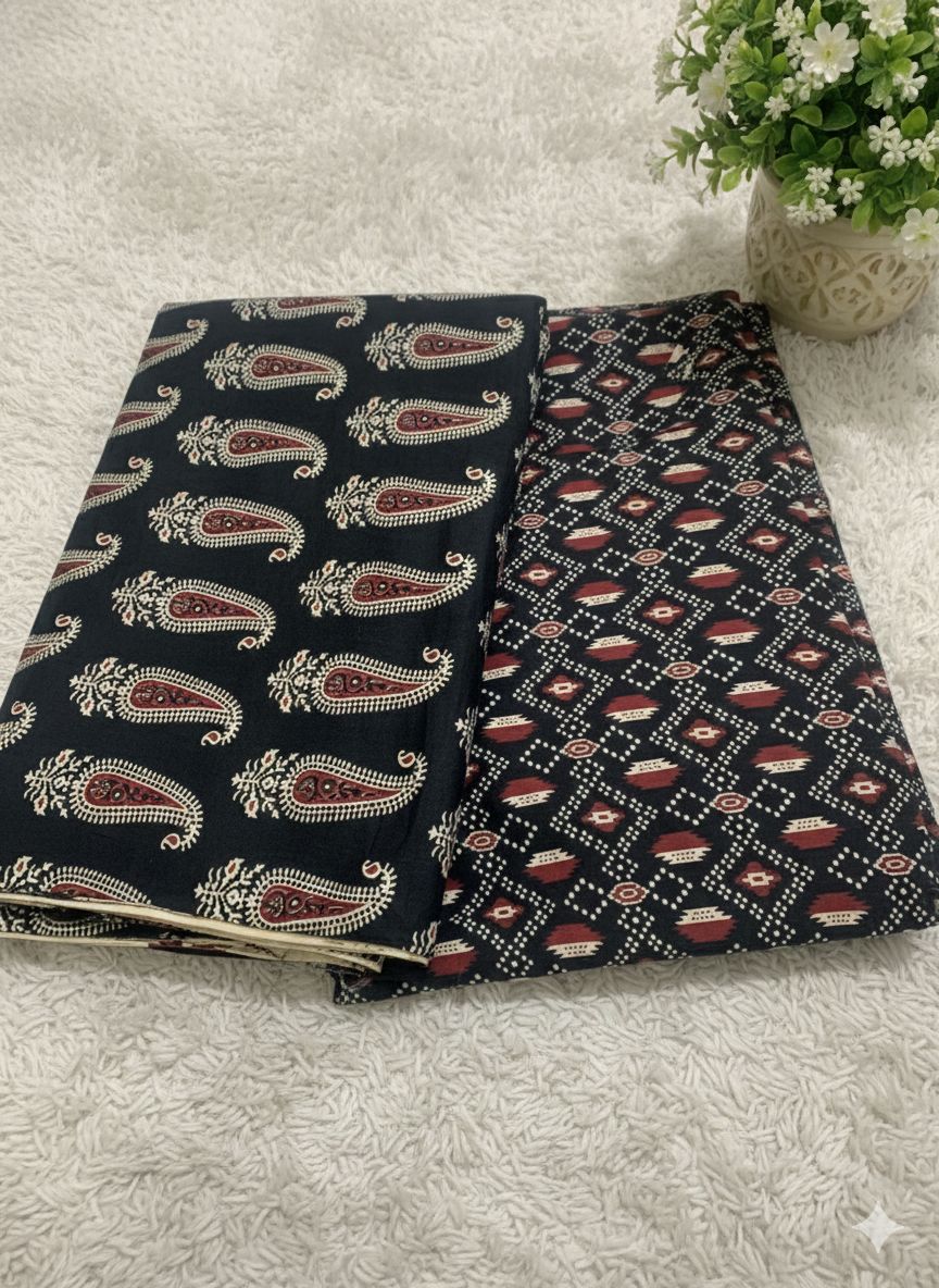 Tissu coton inde patch