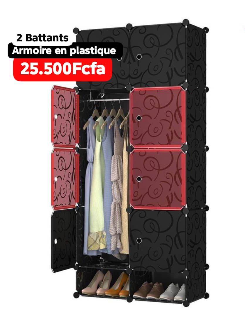 Armoire en plastique