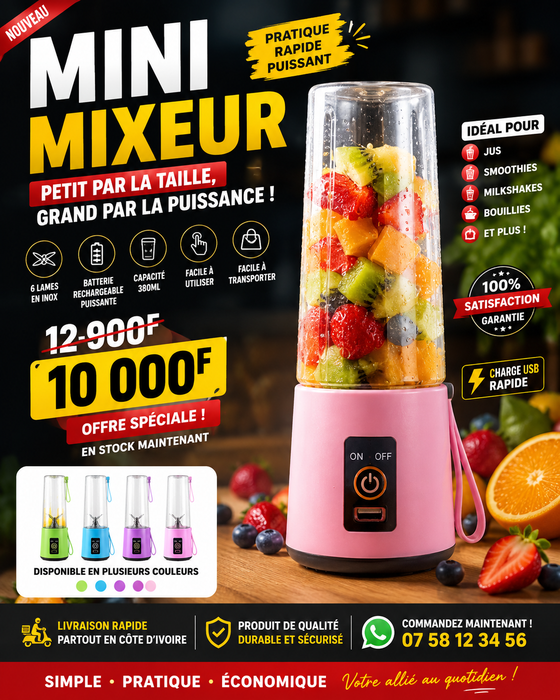 Mini mixeur