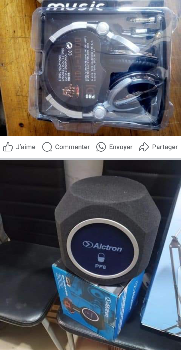 Instruments de Musique & Matériel Studio Authentiques à Vendre au Bénin