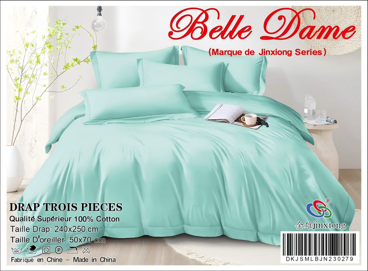 DRAPS DE LITS EN COTON