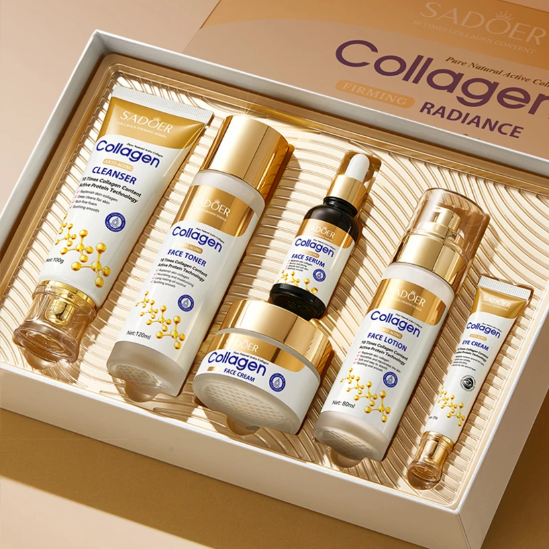 SADOER Collagen Firming & Radiance – Coffret Soin Visage Complet – À vendre à Dakar