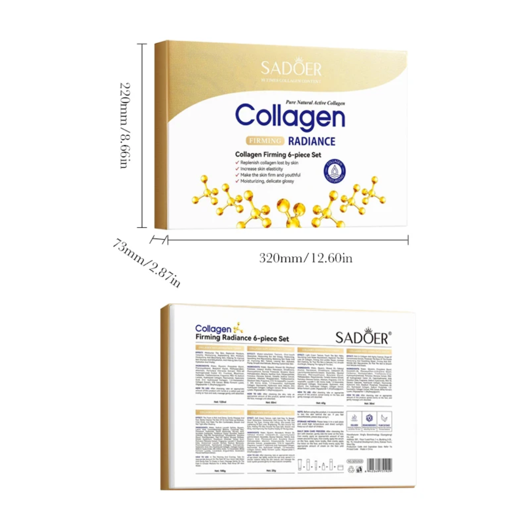 SADOER Collagen Firming & Radiance – Coffret Soin Visage Complet – À vendre à Dakar