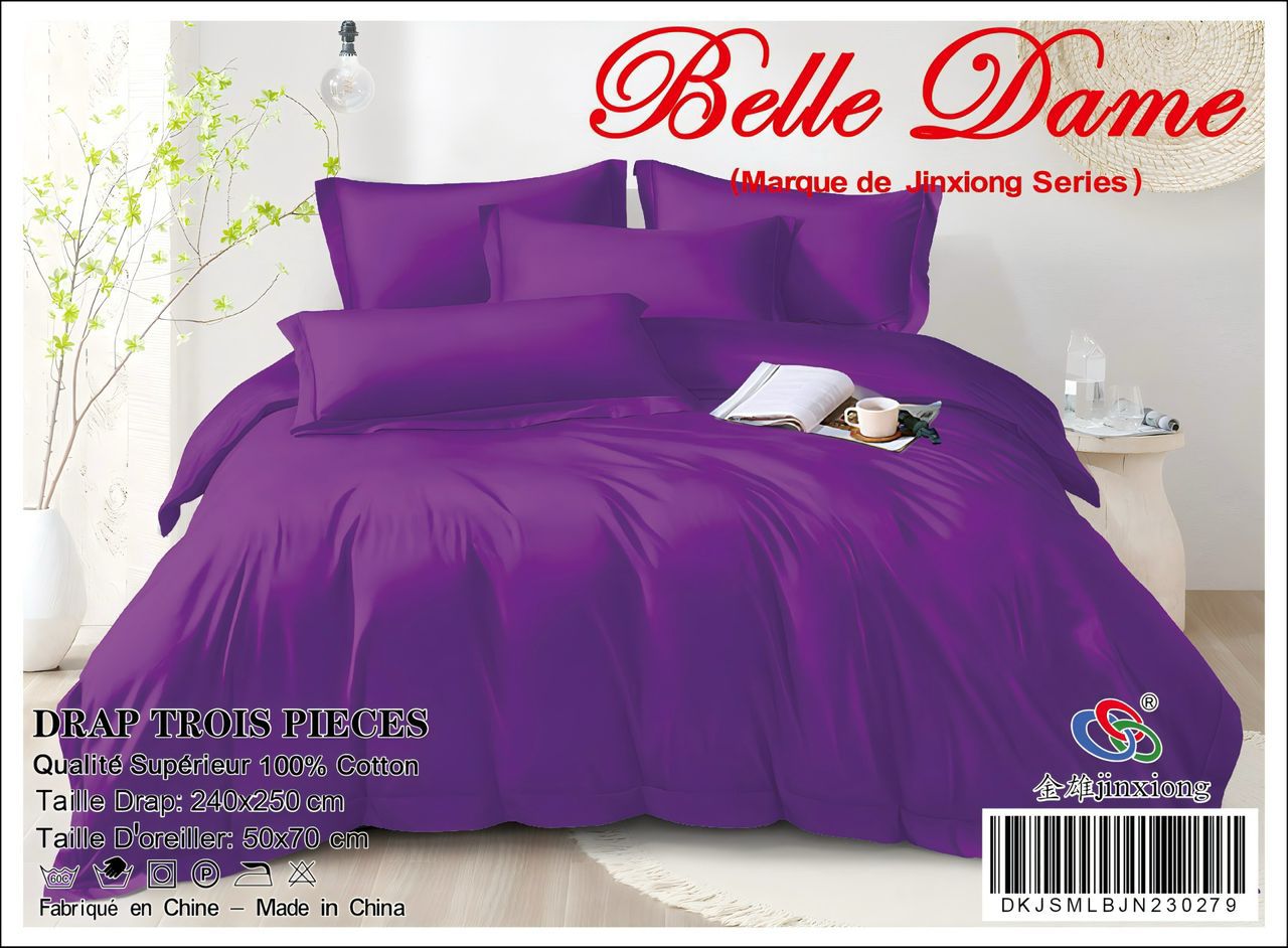 DRAPS DE LITS EN COTON