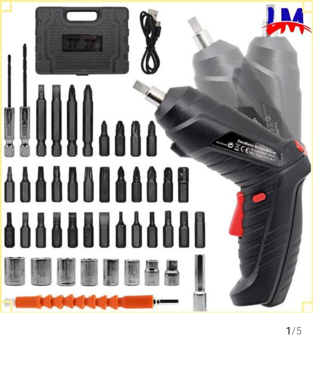Boite a mini tournevis et perceuse électrique