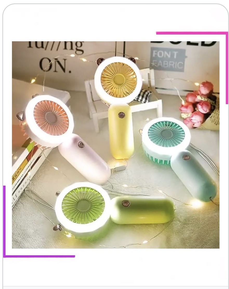 Mini Ventilateur Portable Rechargeable