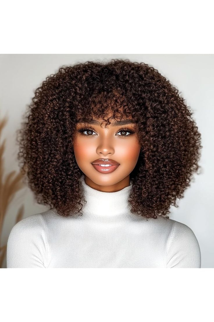 Perruque Bouclée Rousse Lace Frontal