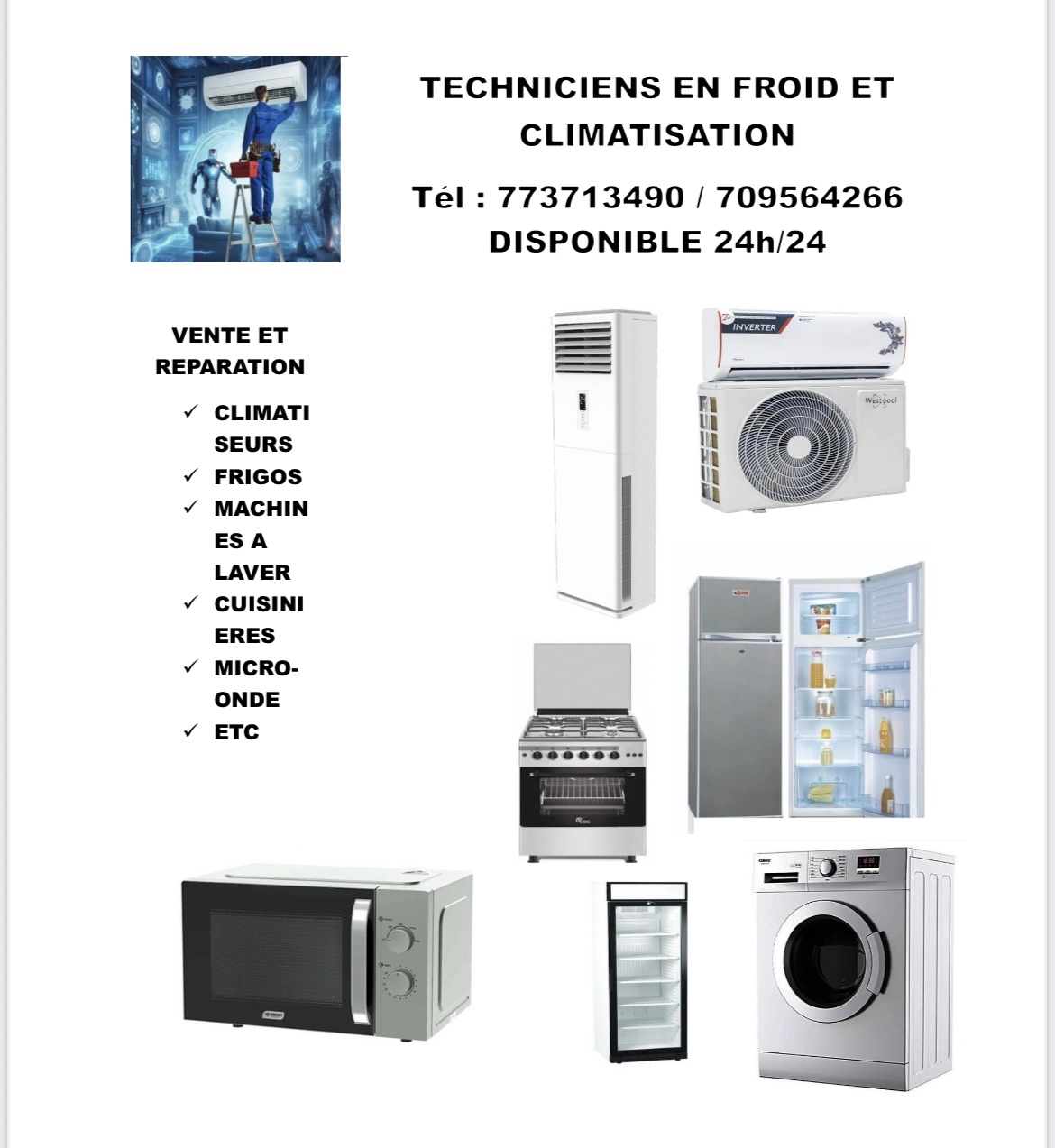 Technicien en Froid et Climatisation