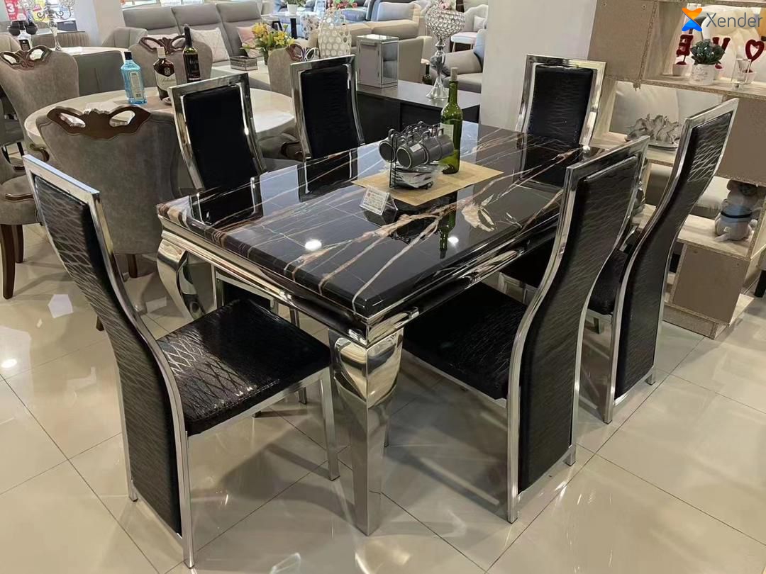 Table à Manger avec 6 Chaises