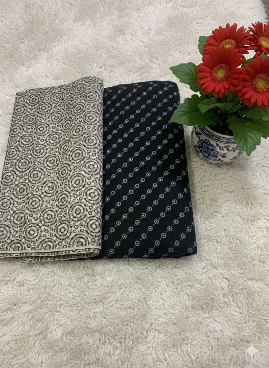 Tissu coton inde patch