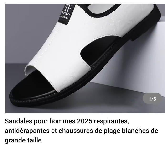 Sandales respirantes Antidérapantes