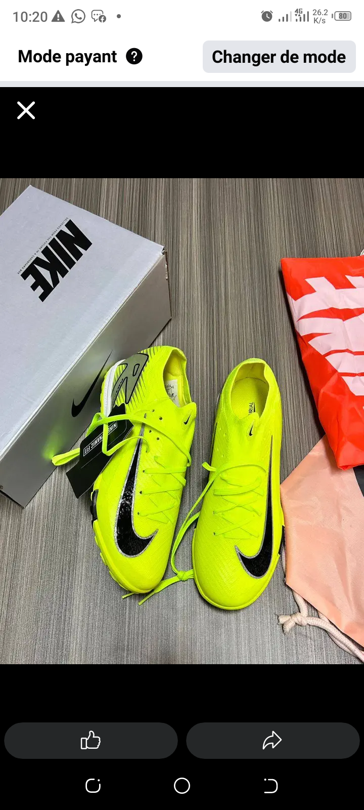 Training et crampons