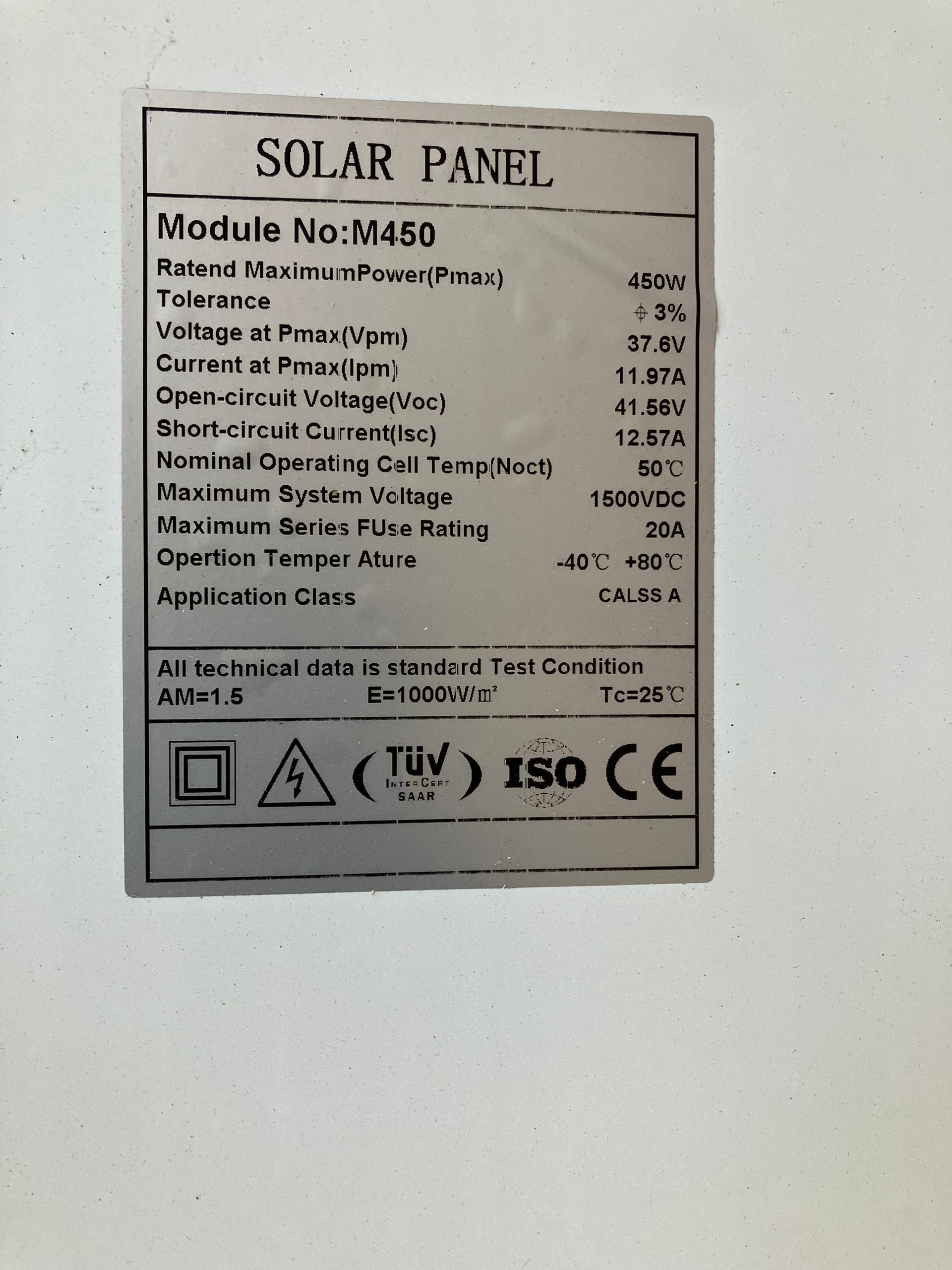 Vente de pompe solaire hybride.