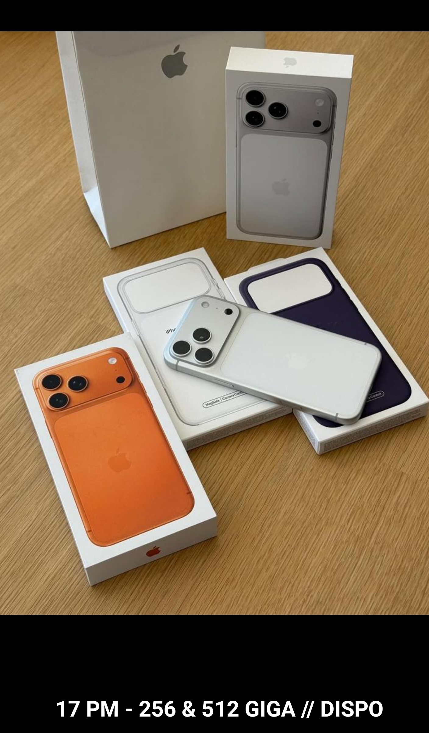 iPhone 17 Pro Max 256 Go / 512 Go