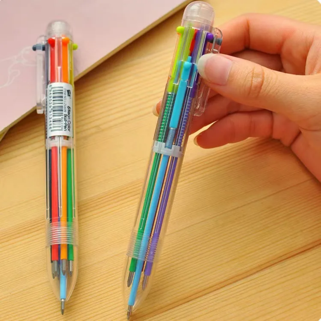 Stylo multicolore