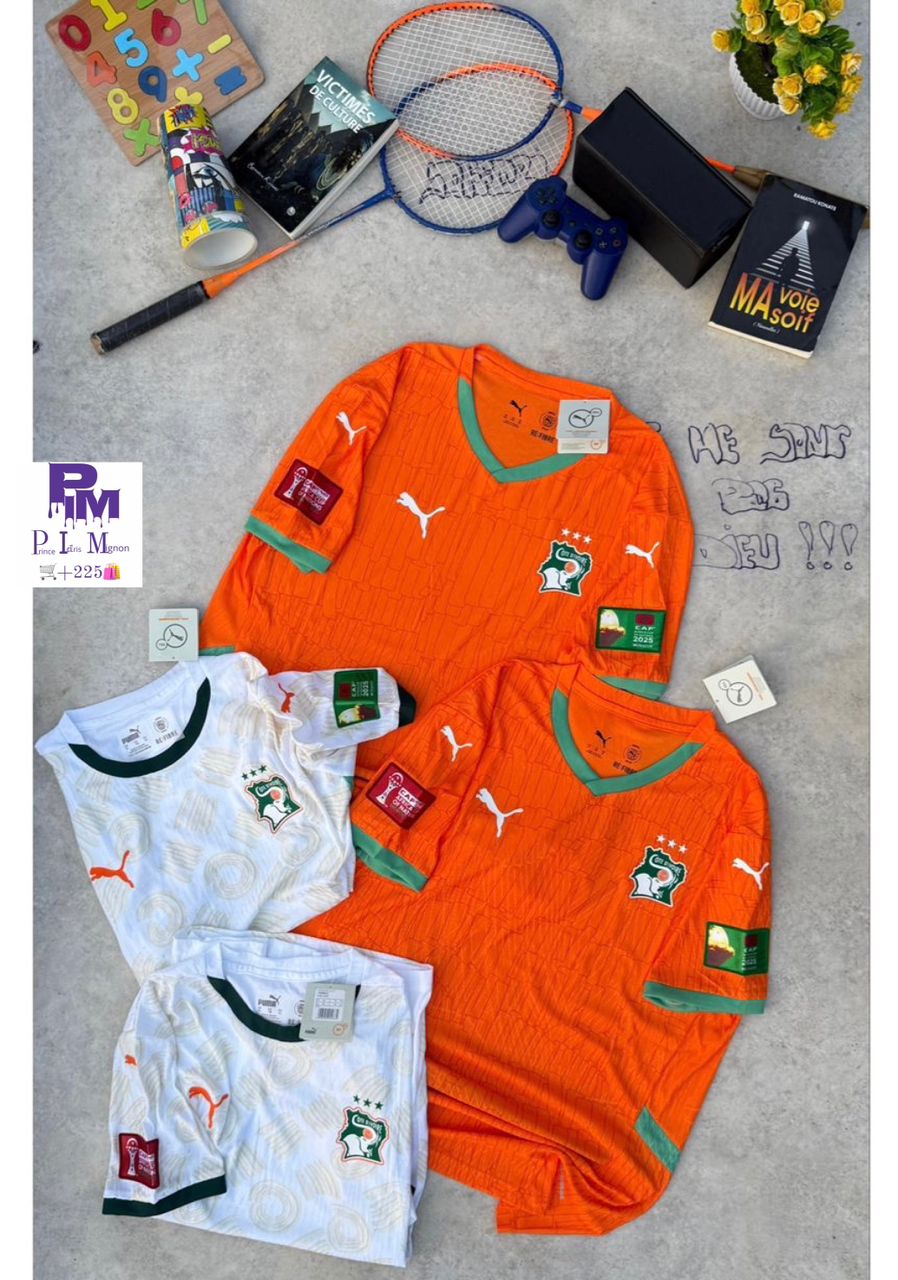 Maillot équipe Côte d’Ivoire à vendre