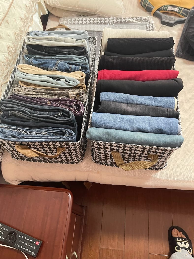 Sac de rangement pliable
